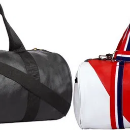 rocketsale 20 L Gym Duffel Bag - DB_57 Gym Bag/ Sport Bag/Tourist Bag/ Fitness Bag - Red, Black-picture-20