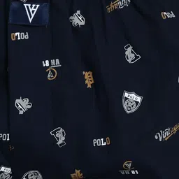 van heusen Men Navy Printed Elasticized Waistband Printed Boxer Shorts Printed Men Boxer image 4
