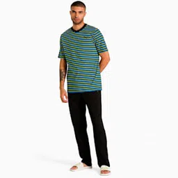 puma Men's Striped T-Shirt &amp; Joggers Set-picture-15