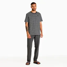 puma Men's Striped T-Shirt &amp; Joggers Set-picture-22