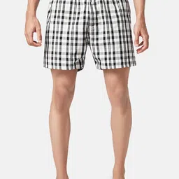 Ajile by Pantaloons Men Mid-Rise checked Pure Cotton Boxers-picture-23