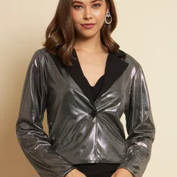 BAESD Self-Embellished Party Wear Blazer-picture-52