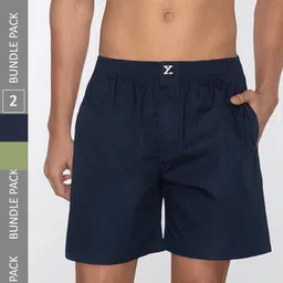 XYXX Men Pack Of 2 Pure Cotton Boxers XYBOX2PCKN349-picture-23