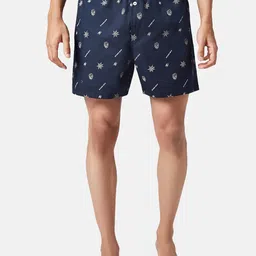 Ajile by Pantaloons Men Printed Pure Cotton Boxers 110125558NAVY-picture-41