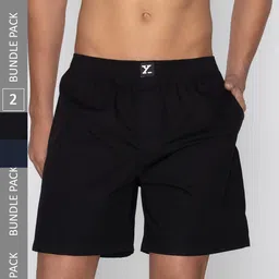 XYXX Men Pack Of 2 Pure Cotton Boxers-picture-22