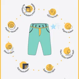 mothercare Girls Blue Side Stripe Pure Cotton Joggers image 3