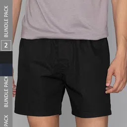 XYXX Men Pack Of 2 Pure Cotton Anti-Roll Boxers-image-79