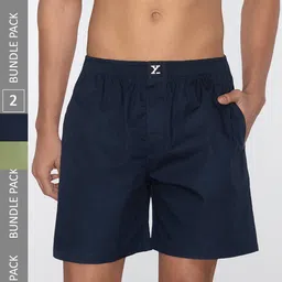 XYXX Men Plus Size Pack Of 2 Pure Cotton Boxers-picture-18