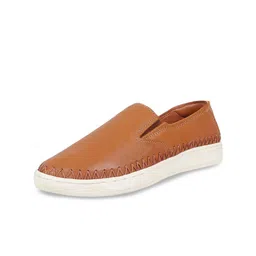 Hidesign Women Leather Slip-On Sneakers-image-59