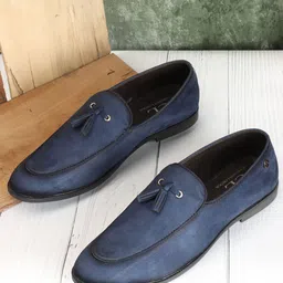 Carlton London Men Lightweight Tassel Loafers-picture-32