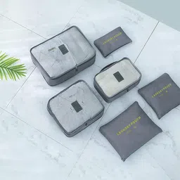 Awestuffs Grey 6-Pieces Water-Resistant Multi-Utility Organisers-picture-31