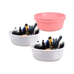 Kuber Industries Pink Set of 4 Regular Desk Organiser Organisers-picture-28