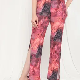 BAESD Women Floral Printed Original Trousers-image-85