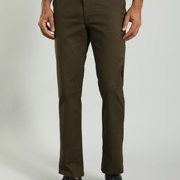 Indian Terrain Men Kansas Mid-Rise Trousers-picture-8