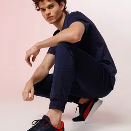 Puma Unisex Navy Blue Colourblocked Sneakers-picture-31