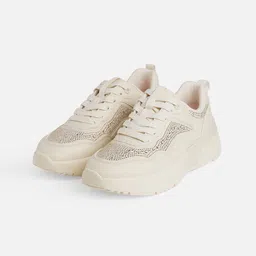 ALDO Women Embellished Lace-Up Sneakers-picture-38