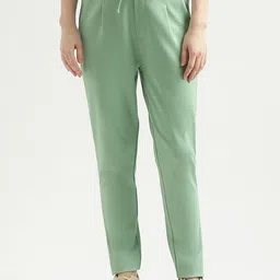 United Colors of Benetton Women Mid-Rise Trousers-image-5