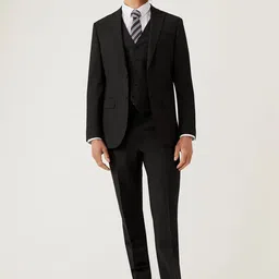 Marks & Spencer Men Mid-Rise Formal Trousers-picture-20