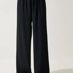 Happiness istanbul Women Cotton Parallel Trousers-image-55