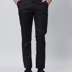 THE SOUL PATROL Men Mid Rise Lightweight Formal Trousers image 1