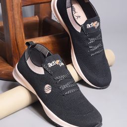 Action Women Textured Lace Up Sneakers-picture-37