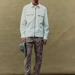 H&M Regular Fit twill Cargo Trousers-picture-38