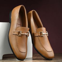 CLOG LONDON Men Leather Horsebit Loafers-picture-31