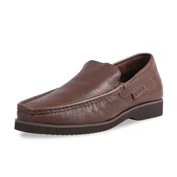Hidesign Men Malbec Textured Leather Loafers-image-95