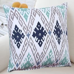 Texstylers Blue 5 Pieces Abstract Square Cushion Covers-picture-29