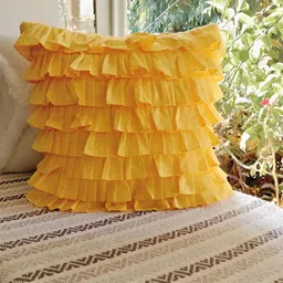 THROWPILLOW Yellow Square Cushion Covers-picture-26