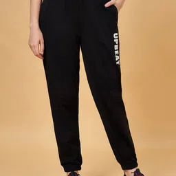Ajile by Pantaloons Women Textured Antimicrobial Mid-Rise Joggers-image-35