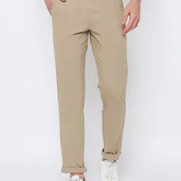 Duke Men Slim Fit Mid Rise Trousers-picture-23