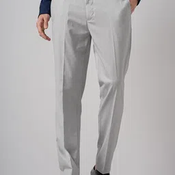 Celio Men Slim Fit Mid-Rise Formal Trousers-picture-32