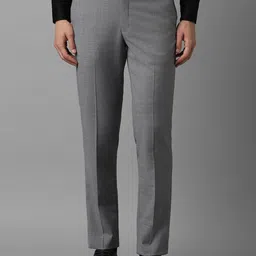 Louis Philippe Men Slim Fit Trousers-image-53