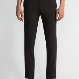 Arrow New York Men Slim Fit Formal Trousers-picture-10
