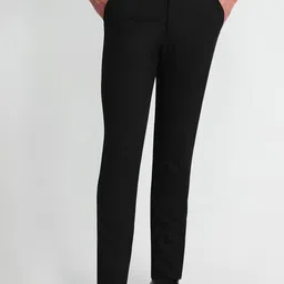 Arrow New York Men Slim Fit Mid-Rise Formal Trousers-picture-33