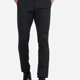 JB STUDIO Men Slim Fit Cotton Formal Trousers-image-25