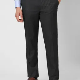 Van Heusen Men Striped Slim Fit Trouser-picture-22