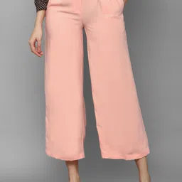 Allen Solly Woman Women Pink Culottes Trousers-image-91