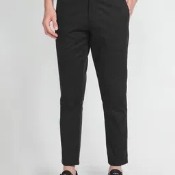 Arrow Sport Men Slim Fit Low-Rise Cropped Chinos Trousers-image-29