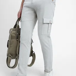 Dennis Lingo Men Slim Fit Mid-Rise Plain Cargos-picture-31