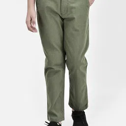 Crimsoune Club Boys Slim Fit Chinos Trousers-image-45