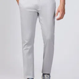 Blackberrys Men Slim Fit Mid-Rise Chinos image 1