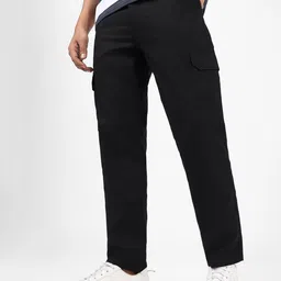 Urbano Fashion Men Mid-Rise Cargo Trousers-image-50