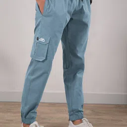 Beyoung Men Mid-Rise Cotton Joggers-picture-31