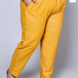 Prin Fashion House Women Relaxed Straight Leg Easy Wash Trousers-picture-25