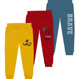 BAESD Boys Pack Of 3 Printed Joggers-picture-28