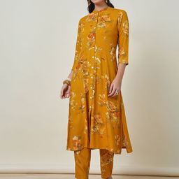 Soch Rayon Floral Print Co-Ord Set-picture-46