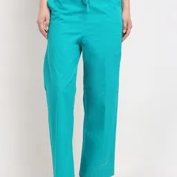 GRACIT Women Cambric Cotton Parallel Trousers-picture-41