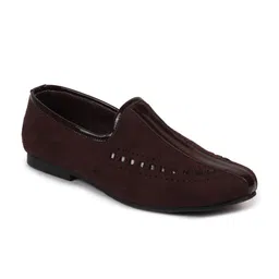 FAUSTO Men Velvet Loafers image 2
